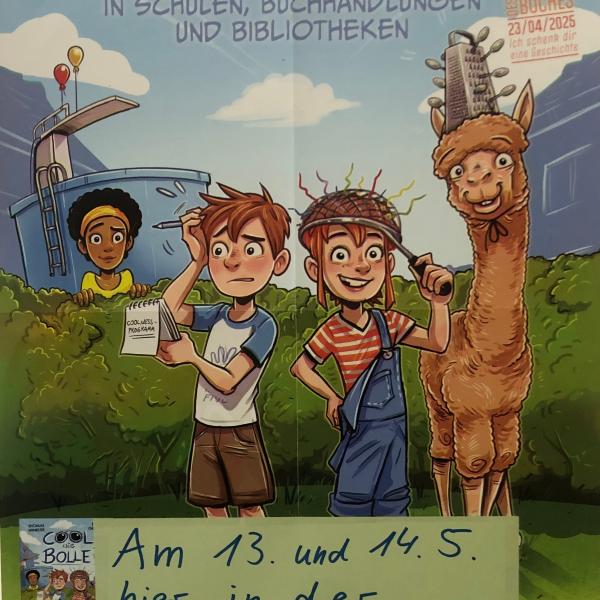 Plakat zum Welttag des Buches